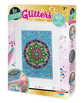 Buki Be Teens, Wyklejanka z diamencików Mandala - Glitters DP007