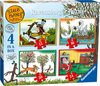 Ravensburger, Pan Patyk Stick Man, Puzzle 4 układanki, 4-w-1, 12-16-20-24 el., dla młodszych dzieci