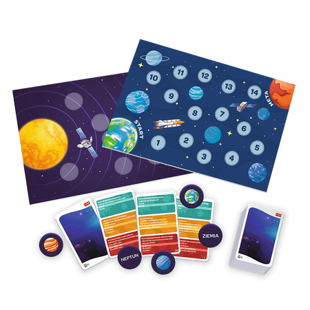 Kosmos - edukacyjna gra planszowa - Mistrz wiedzy - Trefl