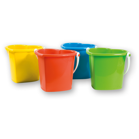 Zabawki do piasku - Wiaderko serduszko mix - 79