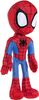 Disney Junior, Spiderman Spidey, maskotka z dźwiękami, wys. 38 cm, 15 fraz i efektów dźwiękowych w j. angielskim, wymienne baterie, 