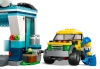 Klocki Lego City 60362 Myjnia samochodowa, 243 elementy do zbudowania myjni i samochodu oraz 2 mini figurki, klocki oryginalne, wysoka jakość, wiek dziecka 6+