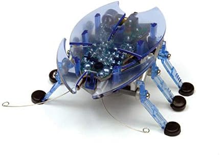 Hexbug Beetle mikro robot Chrząszcz, wersja kolorystyczna: niebieski, samodzielnie chodzi, reaguje na dotyk, zabawka na baterie, wiek dziecka 8+