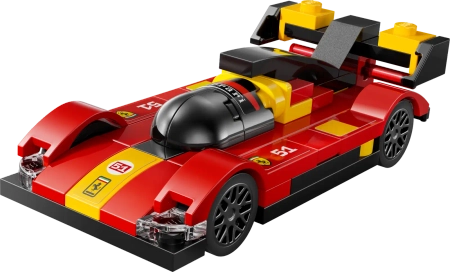 Klocki Lego Speed Champions 30709 Ferrari 499P – hipersamochód, 62 el., dla dzieci w wieku 7+