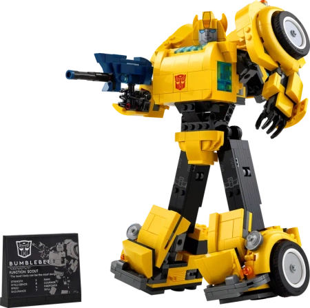 Klocki Lego Icons 10338 Bumblebee, 950 elementów, oryginalne klocki, idealne dla kolekcjonerów