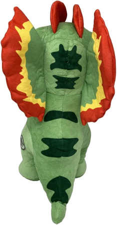 Park Jurajski, Jurassic World Dominion, Maskotka pluszowa Dinozaur Dilofozaur 30 cm, miły plusz, oficjalna zabawka na licencji, wiek 0+