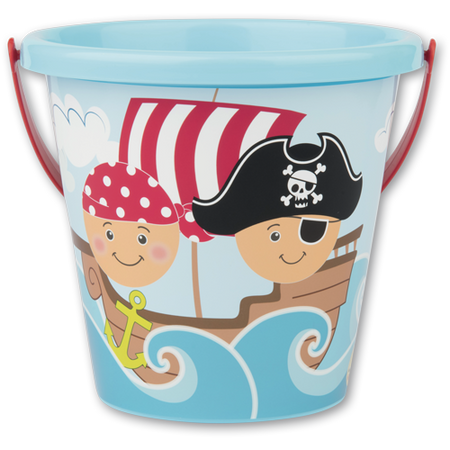 Androni, Wiaderko do piasku, Mały Pirat 42, wyprodukowane we Włoszech, wysoka jakość