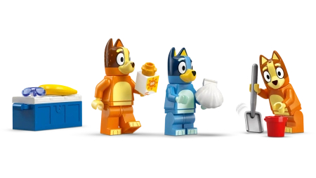 Klocki Lego Bluey 11202 Blue i rodzinna wycieczka samochodem, 133 el. wiek dzieci 4+