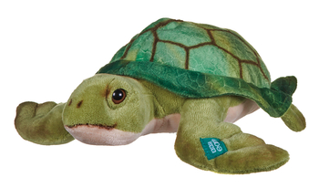 ZWIERZAKI: BBC Blue Planet II Maskotka Żółw, miły plusz, materiały z recyklingu, dla dzieci w wieku 0+