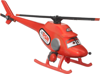Disney Pixar Auta Cars, Helikopter Kathy, oryginalny pojazd z bajki, Mattel, metalowy z plastikowymi dodatkami