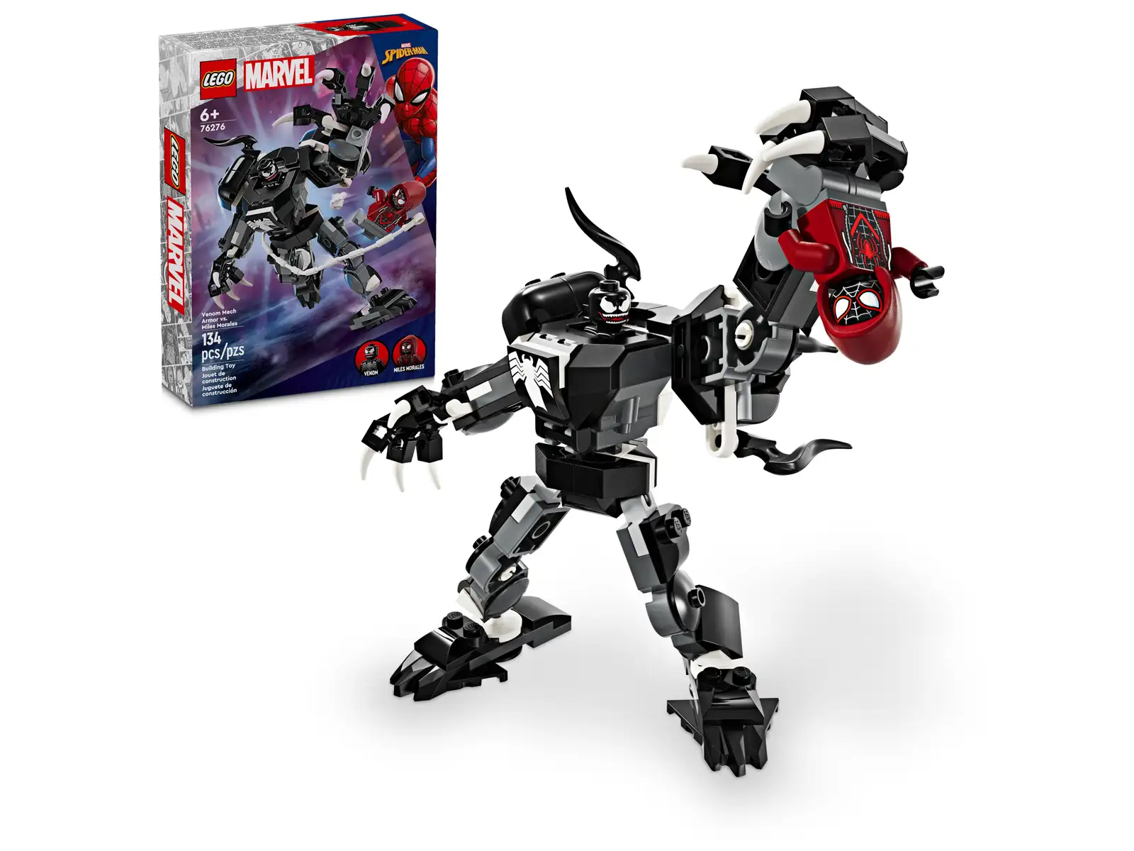 Klocki LEGO Marvel Super Heroes 76276 Mechaniczna zbroja Venoma vs