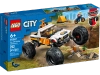 Klocki Lego City 60387 Przygody samochodem terenowym z napędem 4x4, 252 el., samochód, 2 figurki, namiot, fajny prezent dla chłopca, zabawka dla sześciolatków i starszych