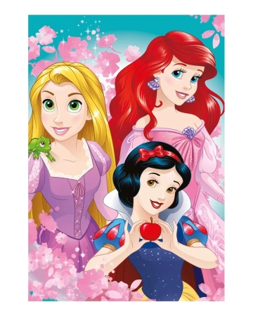 Księżniczki, Puzzle dla dzieci 3 księżniczki, 24 el.