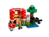 Klocki Lego MINECRAFT 21179 Dom w grzybie, 272 elementy, oryginalne klocki, zestaw dla fanów gry i nie tylko, wiek 8+