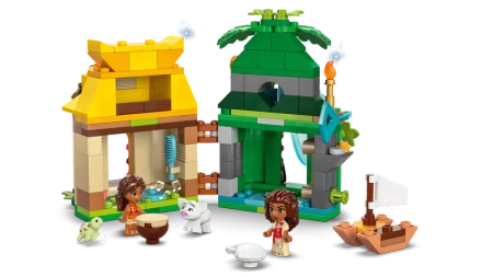 Klocki Lego Disney 43260, Zabawy Vaiany na wyspie, 175 elementów, oryginalne klocki z bajki, super prezent dla dzieci 5+