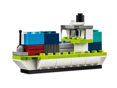 Klocki Lego Classic 11036 Kreatywne pojazdy, 900 elementów, oryginalne klocki, dla dzieci 5+, super pomysł na prezent