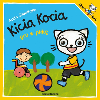 Książeczka Kicia Kocia gra w piłkę