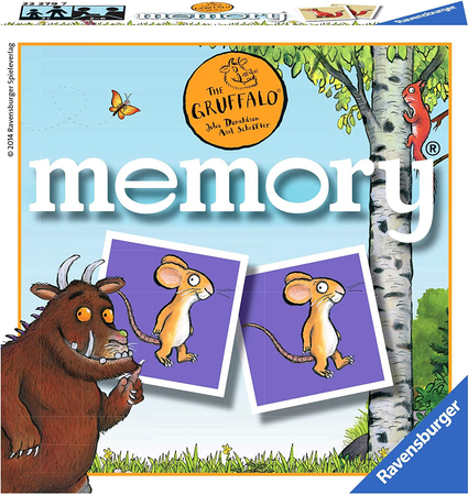 Ravensburger, Gruffalo, Gra pamięciowa Memory, 48 el. dla dzieci w wieku 3+