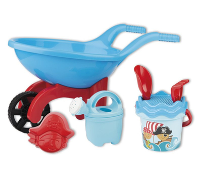 Androni, Zabawki plażowe do piasku Zestaw piracki Taczka 23