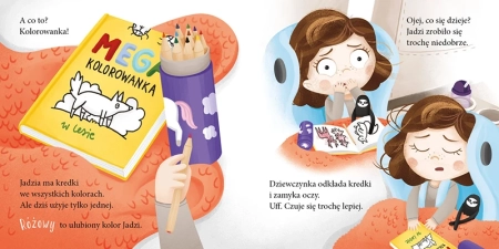 Jadzia Pętelka w podróży – książka o podróżach dla dzieci z popularnej serii, Barbara Supeł, książeczka dla dzieci 1+ 