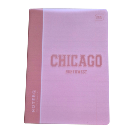 Zeszyt A5/60k w Linię Chicago Northwest Interdruk Idealny dla dziewczynki
