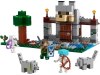 Klocki Lego Minecraft 21261 Wilcza twierdza, 312 elementów, oryginalne, dla fanów gry 8+