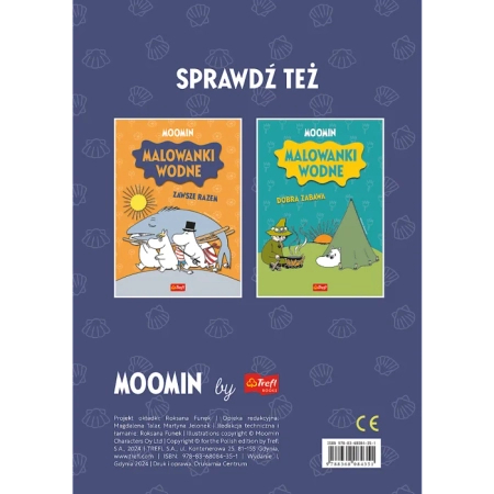 Malowanki wodne Muminki Trefl – książka aktywizująca dla dzieci, radość tworzenia i kreatywna zabawa bez brudzenia