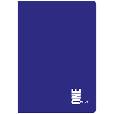 Zeszyt A5 60-kartkowy w kratkę - Niebieska okładka