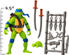 Wojownicze Żółwie Ninja, Mutant Mayhem, Figurka Leonardo 11 cm, 2 miecze katany i akcesoria, wiek dziecka 4 lata+