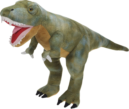 ZWIERZAKI: Duża maskotka - pluszowy dinozaur Tyranozaur, 48 cm