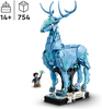 Klocki Lego Harry Potter 76414 Expecto Patronum 2 w 1, 754 el., można zbudować patronusa jelenia lub wilka, 2 figurki, duży zestaw, oryginalne, wiek 14 lat+