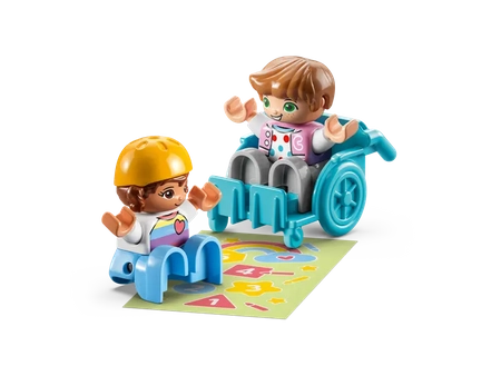 Klocki Lego Duplo 10992 Dzień z życia w żłobku, 67 elementów, kolorowe klocki, idealne dla malucha 2+