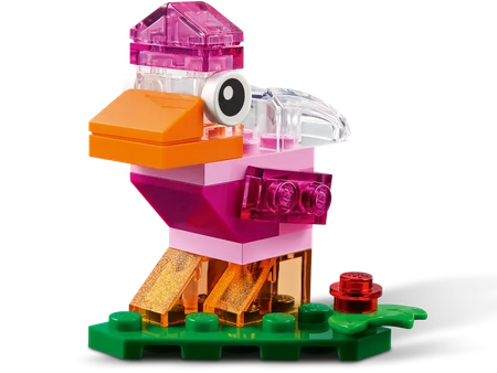 Klocki Lego Classic 11013 Kreatywne przezroczyste klocki, 500 elementów, oryginalne klocki, dla dzieci 4+, szybka wysyłka