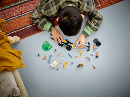 Klocki Lego City 60385 Koparka, 148 elementów, pojazd, 2 figurki i akcesoria, oryginalne klocki, szybka wysyłka, dla dzieci w wieku 5+