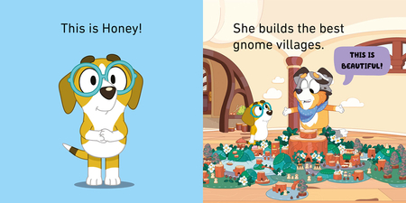 Bluey, 4 książeczki całokartonowe dla maluszków, Mała Biblioteka, wersja anglojęzyczna