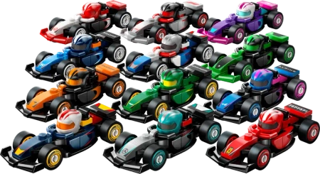 LEGO 71049 Kolekcjonerski Bolid F1 - Ferrari | Limitowana Edycja dla Fanów Formuły 1