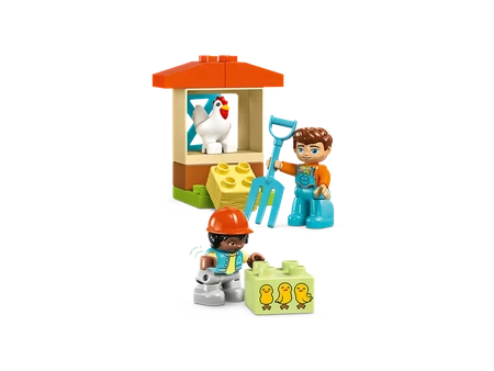 Klocki Lego Duplo 10416 Opieka nad zwierzętami na farmie, 74 elementy, oryginalne klocki, idealny prezent dla dzieci 2+