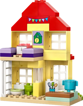 Klocki Lego Duplo 10433 Urodzinowy domek Peppy, 59 elementów, kolorowe klocki, idealne dla przedszkolaka