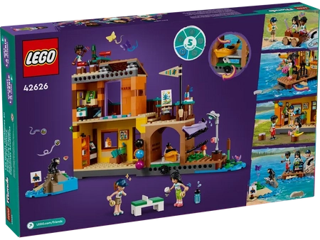 Klocki Lego Friends 42626 Sporty wodne na obozie kempingowym, 628 elementów, wysoka jakość, oryginalne, dla dzieci 7+