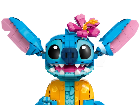 Klocki Lego Disney 43249 Stitch, 730 elementów, oryginalny z bajki Lilo i Stitch, klocki oryginalne, szybka wysyłka, wiek dziecka 9+