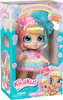 KindiKids, Pachnące Siostry, Lalka Candy z dużymi brokatowymi oczami, 30 cm, ruchoma głowa, zdejmowane buciki