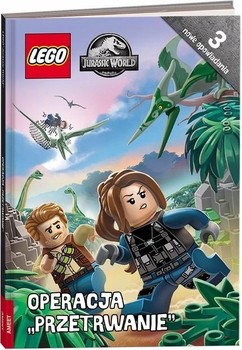 LEGO Jurassic World, Operacja przetrwanie, Książka w twardej oprawie