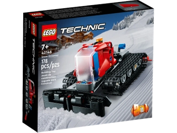 Klocki Lego 42148 Technic Ratrak, 178 el., Model z klocków 2-w-1: ratrak lub skuter śnieżny, dla dzieci od 7 lat, pomysł na prezent urodzinowy