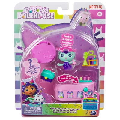 Spin Master Koci Domek Gabi | Zestaw Laboratorium Syrenkotki z Akcesoriami i Pudełeczkiem Niespodzianką dla Dzieci 3+