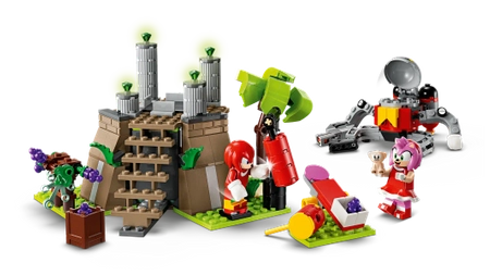 Klocki Lego Sonic the Hedgehog 76998 Knuckles i świątynia Master Emerald, 325 elementów, oryginalne klocki dla fanów gry i filmu, wiek dziecka 8+