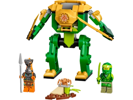 Klocki Lego Ninjago 71757, Mech Ninja Lloyda, 2 figurki, 57 elementów, wysoka jakość, oryginalne, wiek dziecka 4+