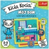 Trefl, Kicia Kocia, gra edukacyjna Kicia Kocia Mój dom, dziecko poznaje przedmioty, dla małych graczy w wieku 2-3 latka
