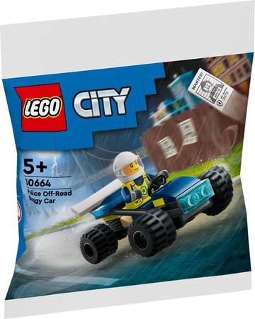 Klocki Lego City 30664 Policyjny łazik terenowy, 36 elementów, oryginalne klocki, wiek dziecka 5+