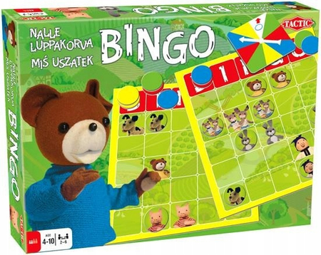 Miś Uszatek - gra - Junior Bingo - Tactic