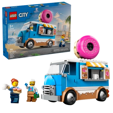 Klocki Lego City 60452 Mobilna paczkarnia, 196 elementów, oryginalne klocki dla dzieci w wieku 5+